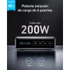 Charger GeNPrime 200W GaN 4xUSB-C 2xUSB-A Black