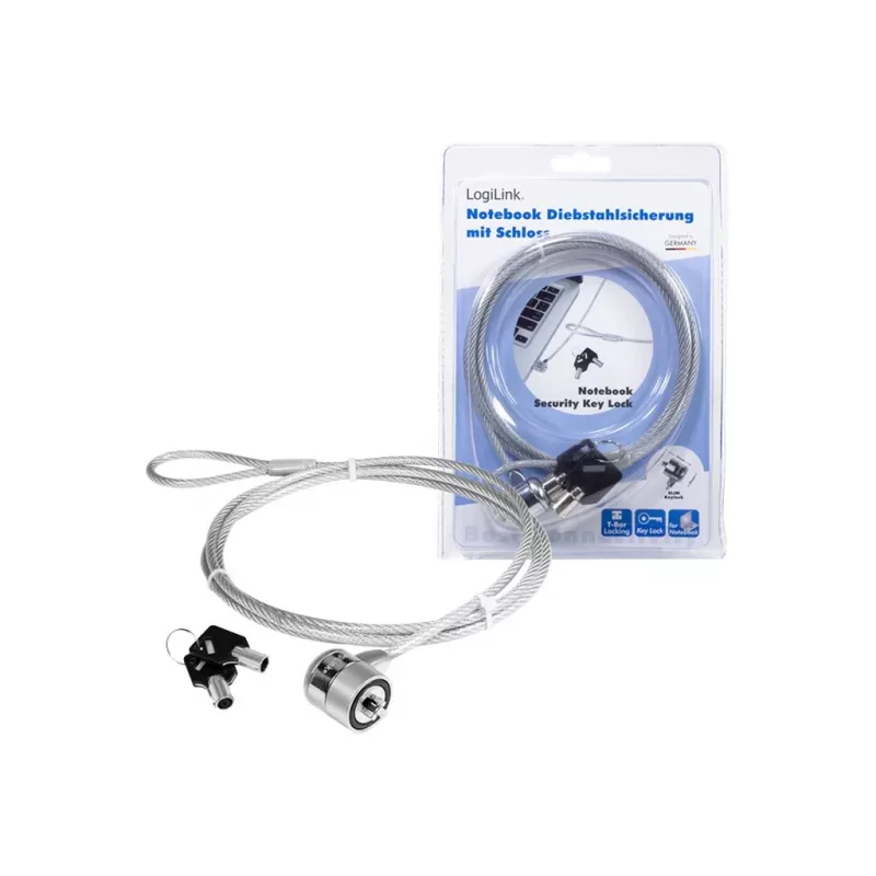 Notebook Security Lock LogiLink nbs003 1.5m