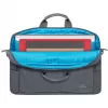 Laptop sleeve Rivacase Alpendorf Eco for 16 inch laptops, grey, slim protective sleeve