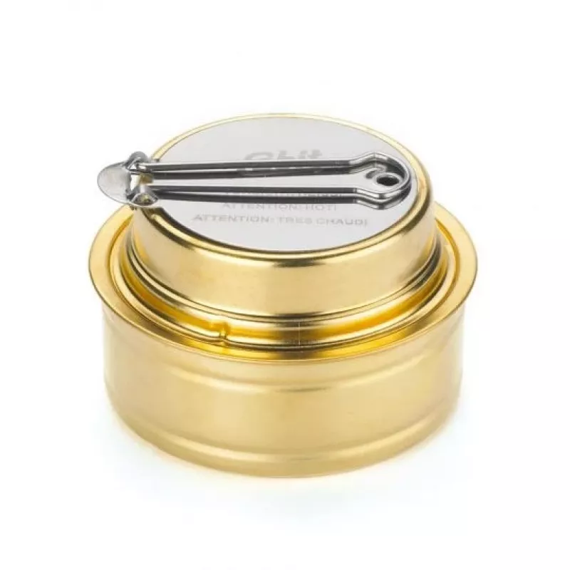 ESBIT Cookset w. alc. burner, jar, stainless steel