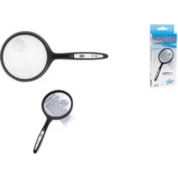 Magnifying glass WEDO 271 7507 48 mm diameter plastic lens, handheld magnifier
