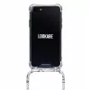 Necklace Lookabe Snake Edition for iPhone XR, silver — phone wearable accessory