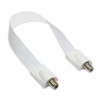Good Connections SAT Window Feed-Through White 26,5cm