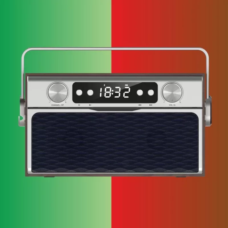 Portable radio MANTA RDI917PRO with Bluetooth and USB playback