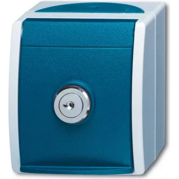 BUSCH-JAEGER Schuko-Socket Outlet 20EWSL-101-53 ocean standard lock 20EWSL-101-53 (2083-0-0823)