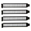 SILVERSTONE Aero Slots panel SST-AEROSLOTS-B — front/rear slot ventilation panel for improved airflow