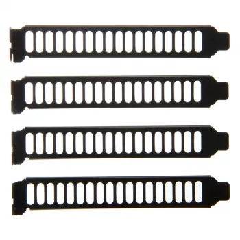SILVERSTONE Aero Slots panel SST-AEROSLOTS-B — front/rear slot ventilation panel for improved airflow