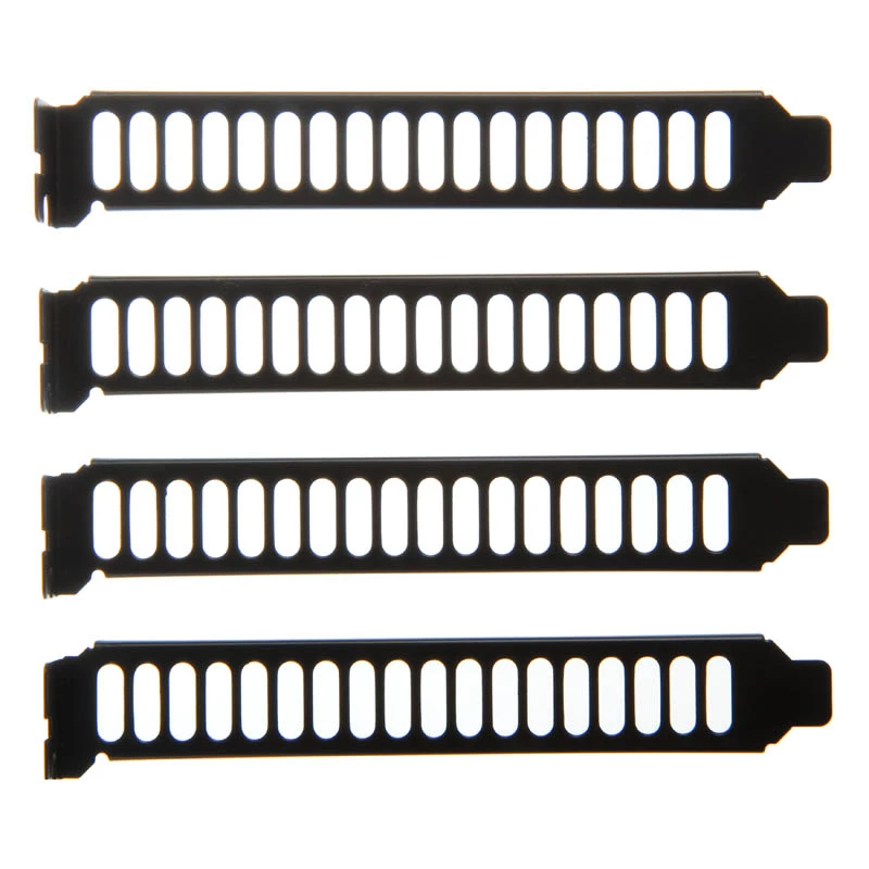 SILVERSTONE Aero Slots panel SST-AEROSLOTS-B — front/rear slot ventilation panel for improved airflow