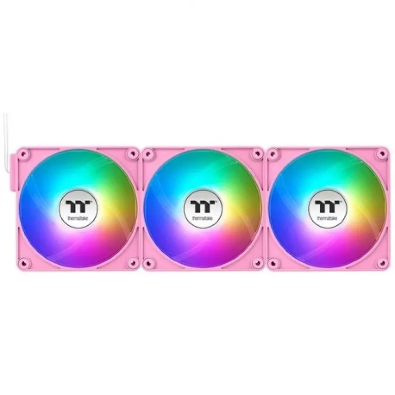 Thermaltake CT120 EX Reverse ARGB 120mm Pink 3-Pack