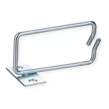 ROLINE cable grommet, 40x80 mm, Metal, side cable entry