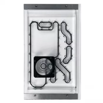 Front plate Stealkey Customs for Lian Li O11D Mini MK2 — white (SW10011.1)