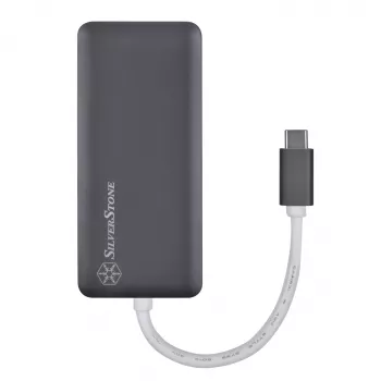 SilverStone SST-EP14C - USB 3.1 Type-C Gen1 auf HDMI, 3x USB 3.1 Gen 1 Type-A, 1x USB 3.1 Gen 1 Type-C (PD 2.0 charging) (SST-EP14C)