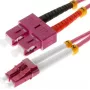 Fibre optic cable Helos 2m OM4 LC/SC