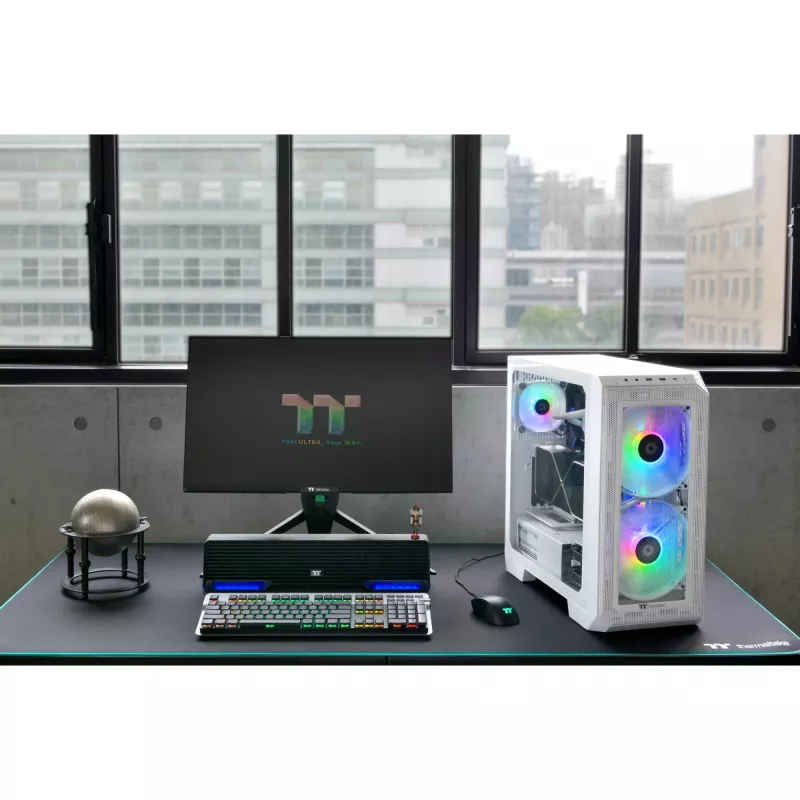 PC Case Thermaltake View 300 MX Midi Tower White