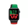 Band Apple 40mm Black Unity Sport Band M/L Black Green Red