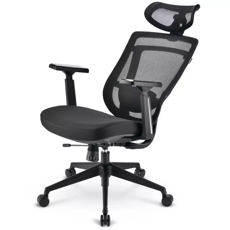 Office Chair Sharkoon OfficePal C20 Padded seat Meshed backrest Black
