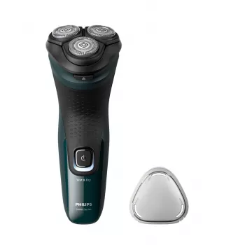 Electric Rotary Shaver Philips 3000X Series X3002/00 – 3-head Wet & Dry Cordless Shaver, NiMH battery, 40 min runtime