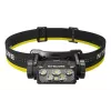 Headband flashlight Nitecore HC60 UHE with 4000 mAh battery, 6-LED, waterproof, shockproof, black/yellow