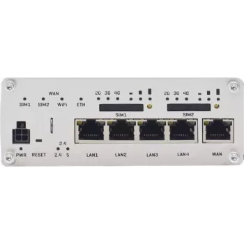 Wireless router TELTONIKA RUTX12 with WWAN and 4-port switch (model RUTX12230000)