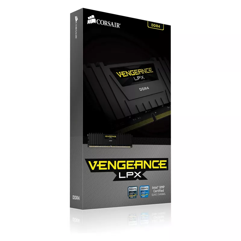 DDR4 Vengeance LPX 8GB/2400 BLACK CL14-16-16-31 1.20V XMP2.0