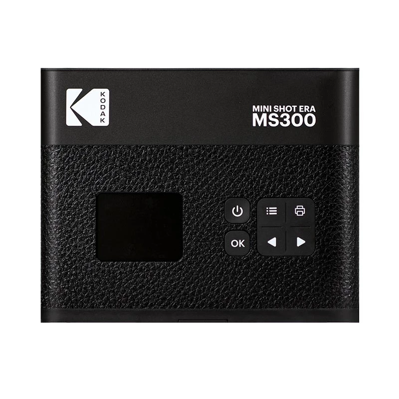 Instant camera Kodak Mini Shot 3 Era — Black, 4Pass printing technology