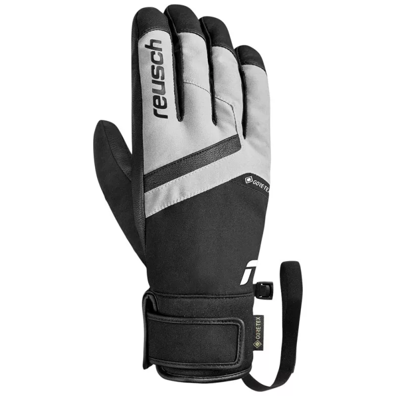 REUSCH BOOSTER GORE-TEX GLOVES SIZE 8,5 BLACK AND WHITE