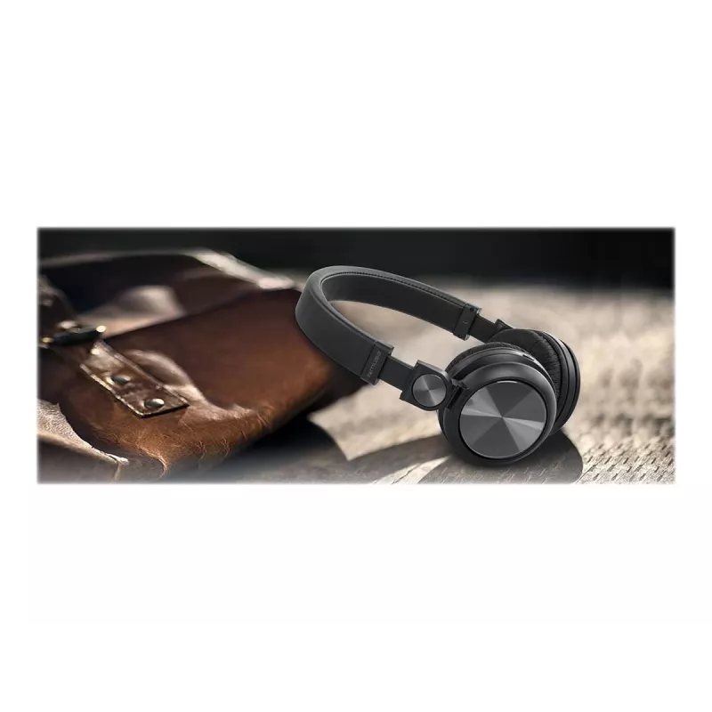 Muse M-276BT headphones/headset Wired & Wireless headband Calls/Music Bluetooth Black