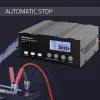 Battery charger QOLTEC 52491 microprocessor 12V/12.6V/24V with LCD