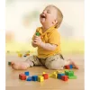 Eichhorn colourful wooden building blocks, Construction Toy