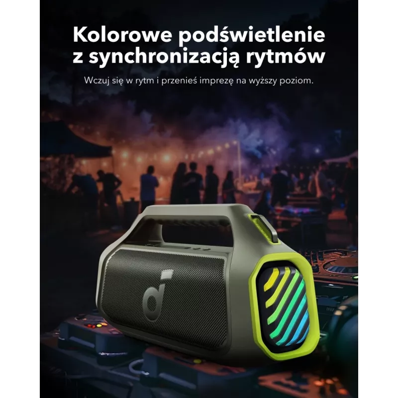 Boom 2 Plus | Powerful Outdoor Bass Bluetooth Speaker Adventure Green