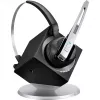 EPOS IMPACT DW Office ML - EU Headset Wireless In-ear, Headband, Neckband Office/Call Centre Charging cradle Black, Silver