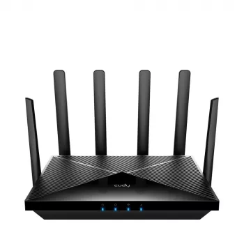 Cudy New 4G LTE Cat 6 WiFi Router, Qualcomm Chipset, LTE Modem Router, Dual SIM 4G Cellular Router, AC1200 Dual Band WiFi, 4 Gigabit Ports, OpenVPN, W