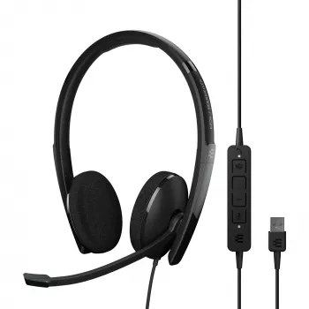 EPOS | SENNHEISER ADAPT 160T USB II Headset Wired Headband Office/Call Centre USB Type-A Black
