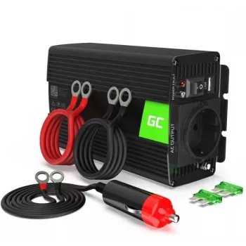 Power Adapter Inverter Green Cell INV17 Auto 500W Black