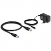 DeLOCK USB Hub 10 Gbps 4 Type-A Ports 1 Fast Charging Port