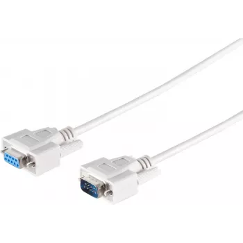 D‑SUB Extension Cable ShiverPeaks AK 2300 SC 9‑pin Male/Female 1.8 m