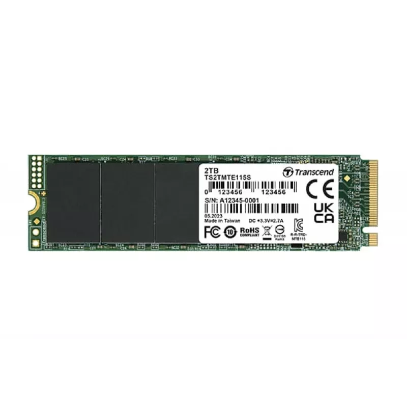 SSD disk Transcend 1TB M.2 PCIe Gen3 x4 NVMe TS1TMTE115S