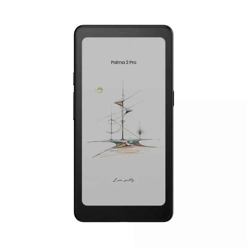 E-Reader Onyx BOOX Palma 2 Pro — 6.13 inch 824×1648, 8GB RAM, 128GB, Android 15, fingerprint, Wi‑Fi, Bluetooth 5.1, SIM slot, 3950 mAh, black