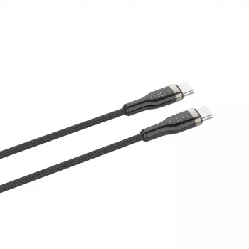 USB-C to USB-C cable FIXED FIXDB-CC2-BK — 2 m, 100W, fixed non‑detachable