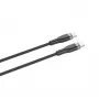 USB-C to USB-C cable FIXED FIXDB-CC2-BK — 2 m, 100W, fixed non‑detachable