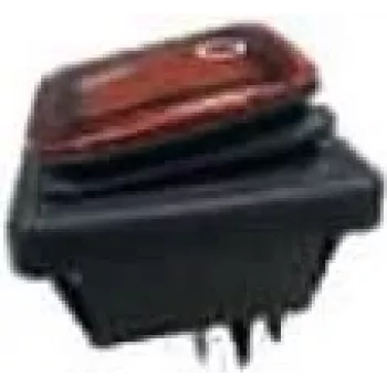 BACHMANN 924.178 Rocker Switch black/rt Series 3627,bel.,2p. (924178)