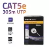 Qoltec Patchcord UTP cable CAT5E, 305m