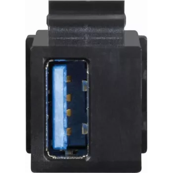 Keystone Modular connector USB-A 3.0 Socket an USB-A 3.0 Socket, LogiLink® [NK0015B] (NK0015B)