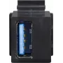 Keystone Modular connector USB-A 3.0 Socket an USB-A 3.0 Socket, LogiLink® [NK0015B] (NK0015B)