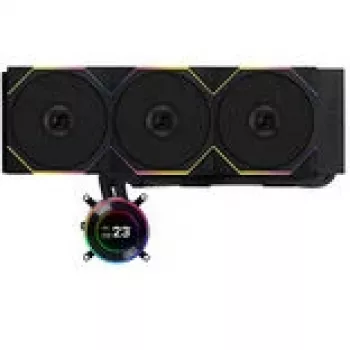 All-in-one liquid cooler Lian Li GA II Hydroshift II LCD-C 360TL 12 cm Black