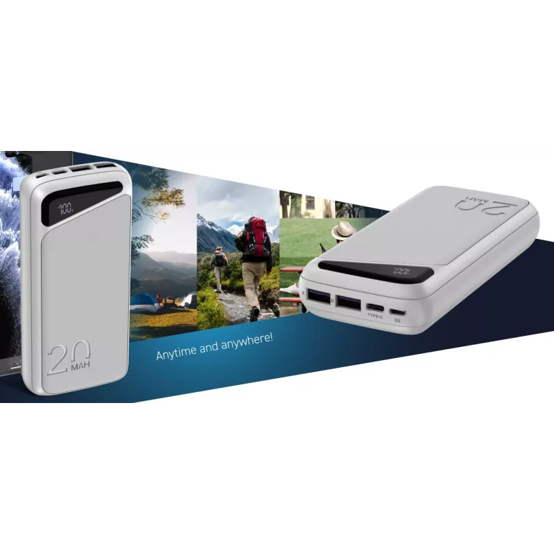 Portable Power Bank Navitel PWR20 MX WHITE 20000 mAh