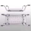 Recessed bench for bathtub - adjustable