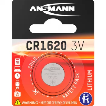Single-use battery Ansmann Lithium CR 1620 3 V