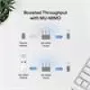 Network USB Adapter MERCUSYS MA30N — Dual‑band Wi‑Fi (2.4/5 GHz), 400/867 Mbps, USB 2.0, Internal Antenna, White