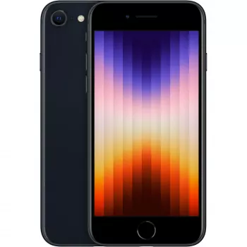 iPhone SE 2022 128GB Dual-SIM Midnight 11.94cm 4.7Inch IPS LCD Display iOS 15. 12MP Camera